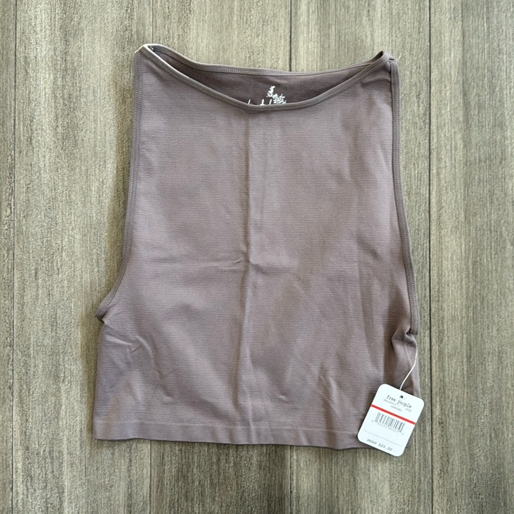 Free People tank top (charcoal)